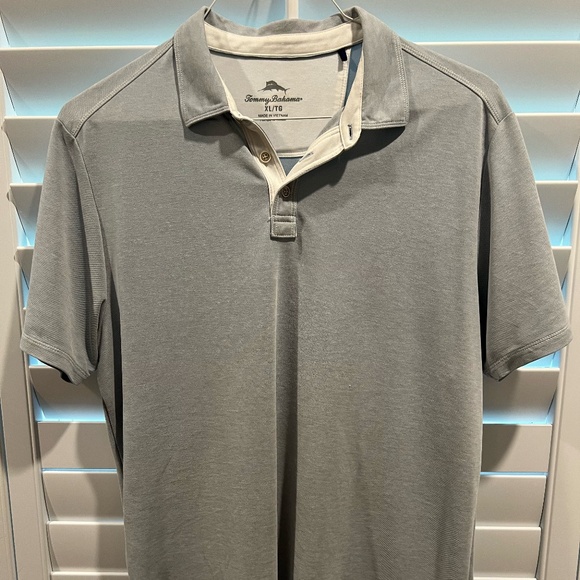 Men's Light Blue Tommy Bahama Polo XL - Picture 1 of 2